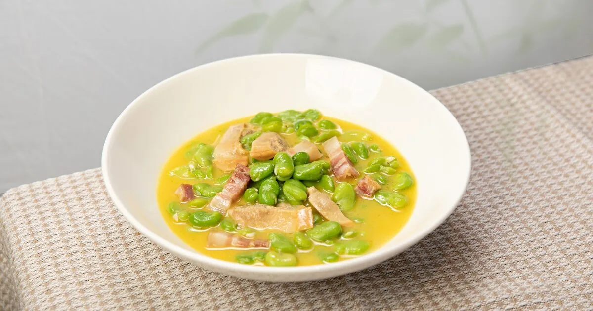 Bableves recept: a klasszikus magyar bableves füstölt csülökkel, lépésről lépésre