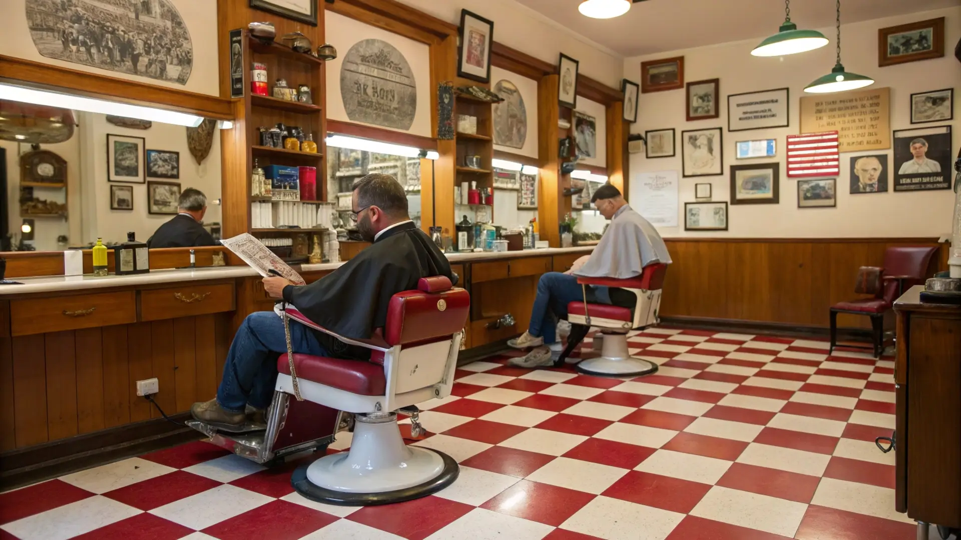 Mi történik pontosan egy barber shopban?
